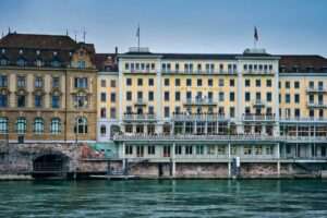 Hotel on the water in Basel